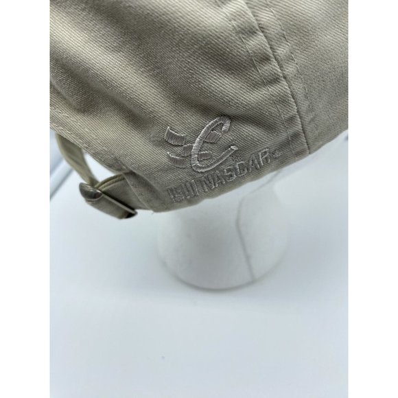 Rusty Wallace 2 Miller Lite Nascar Baseball Hat Cap Strapback Tan Beige Khaki - Picture 3 of 14